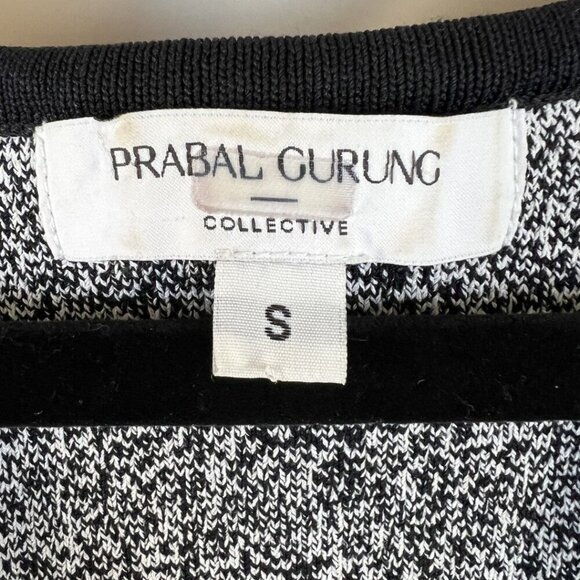 Prabal Gurung Collective Contrast Hem Midi Dress $340 - Picture 13 of 14